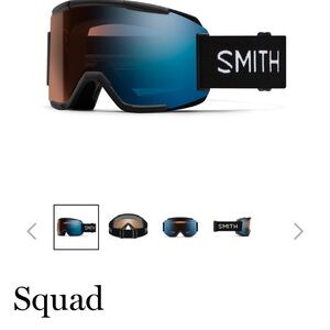 SMITH Squad Goggles with ChromaPop Pro Photochromic Lens